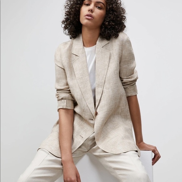 Lafayette 148 New York Jackets & Blazers - NWT Lafayette 148 New York Linen Oversized Blazer
